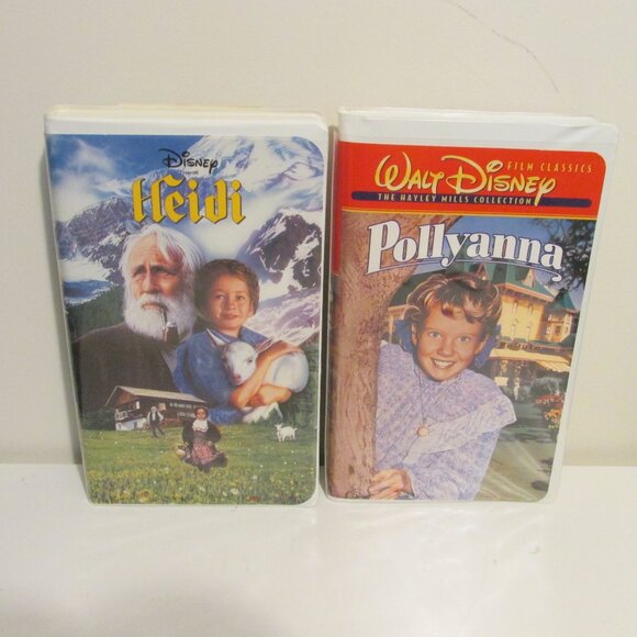 VHS Tapes - Heidi & Pollyanna - Picture 1 of 9